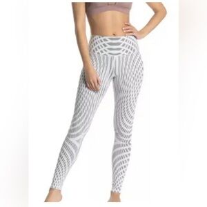 Alo Yoga High Waist Geometric Print Cropped Leggings Size S